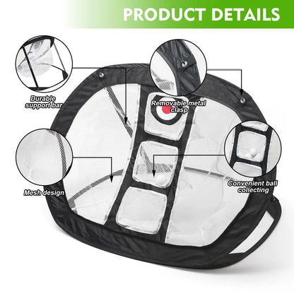 Popup Golf Chipping Net Pitching Cage