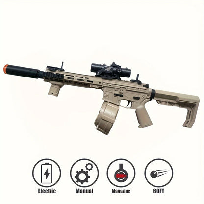 Electric Rechargeable Ball Blaster 









Electric Rechargeable ball Blaster toy Gun  ,