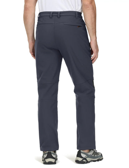 Waterproof Men's Winter Thicken Fleece  Hiking Pants