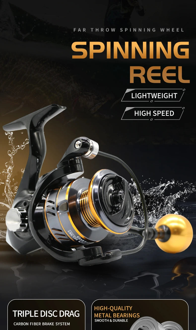 High Speed Spinning Fishing Reel