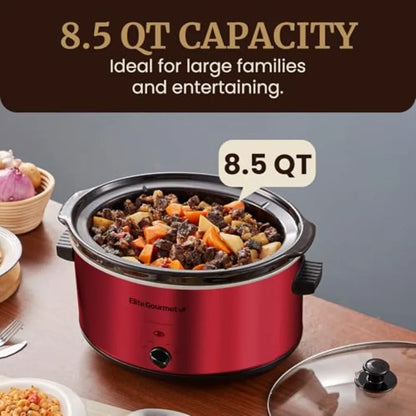 Electric Ceramic XL Jumbo Slow Cooker