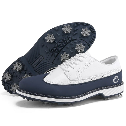 New Men Spiked Walking Golf Shoes Size 7-14