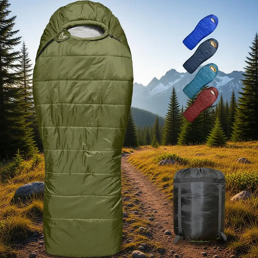 0 Degree XXL Big Mummy Sleeping Bags for Adults