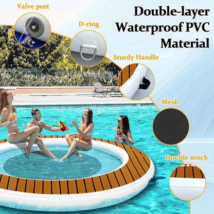 Inflatable Floating Water Hammock, for Adults Kids