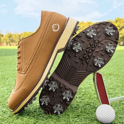 New Men Spiked Walking Golf Shoes Size 7-14