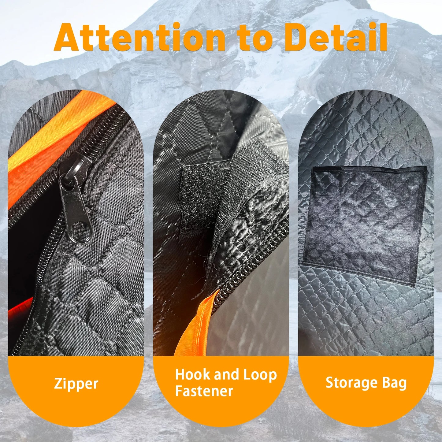 Portable Windproof Outdoor Ice Fishing Shelter
