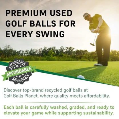 AAA Good Recycled Used Golf Balls for Practice