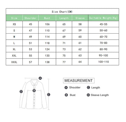 Winter  Windproof Design

With its windproof design, this jacket offers protection against chilly winds, keeping you warm and comfortable.



Loose Fit

The loose fit design of this jacket allows for freedom of movement, maki