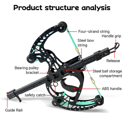 Hunting Composite Cross bow, with a 50-shot capacity,