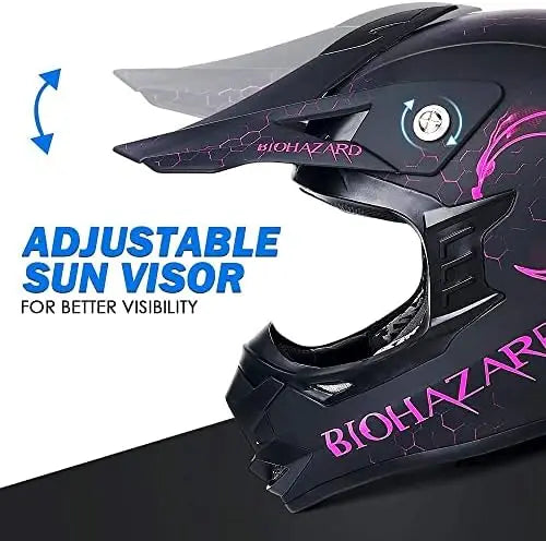 Safe Helmet for Dirt Bikes and ATVs –