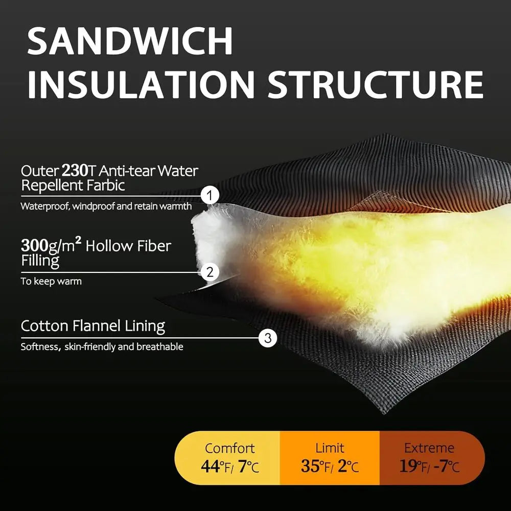 Light- weight XXL Bag for Winter, Camping,
