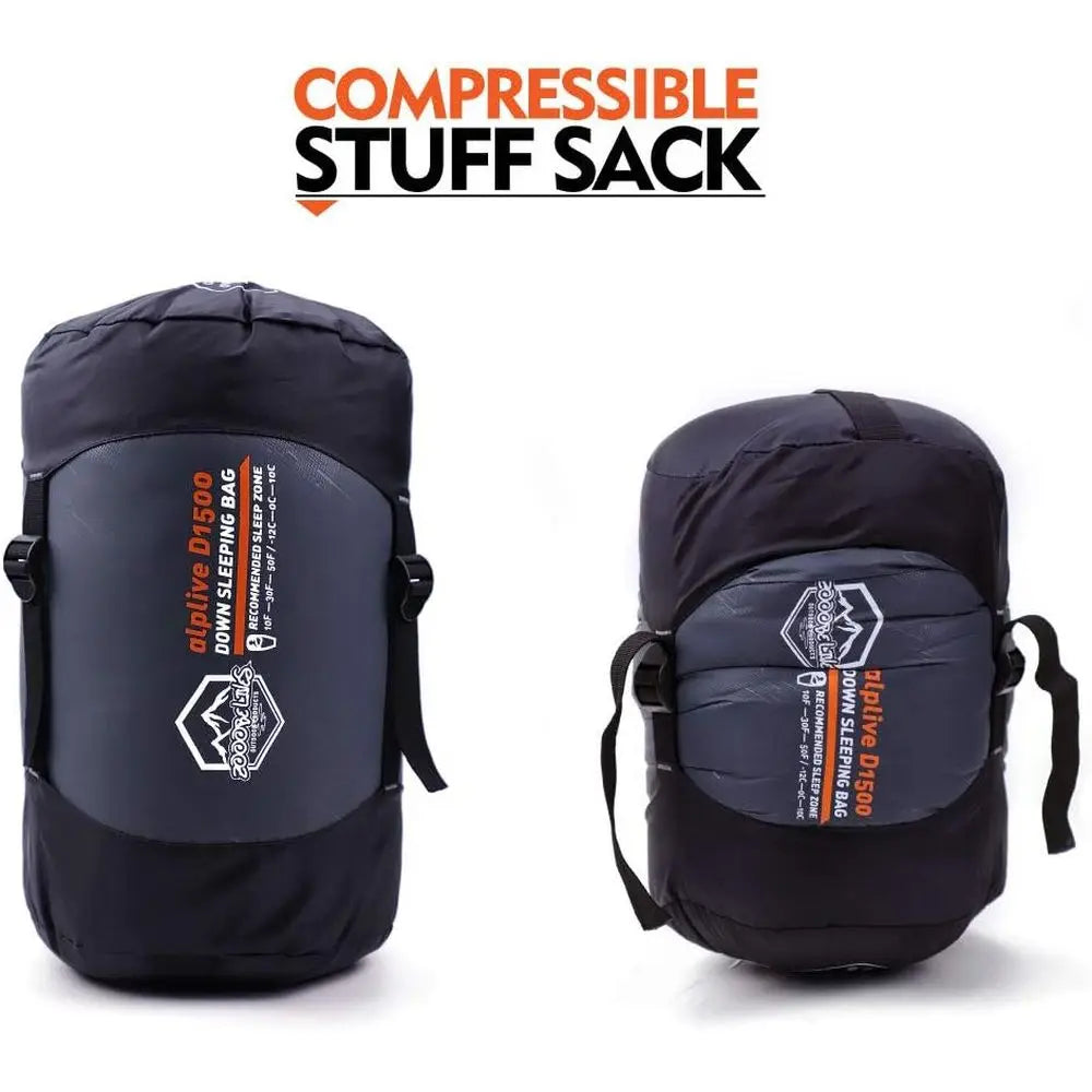 10 Degree  Down Cold-Weather Lightweight Mommy Bag
