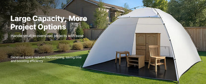 Large Space Oxford Spray Painting Tent