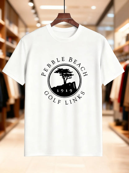 Pebble Beach Golf Heavyweight Men's T-Shirt