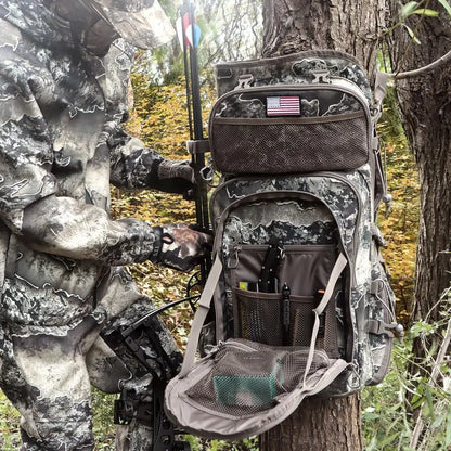 Backpacks for Men, Hunting Bag with Bow Holder,