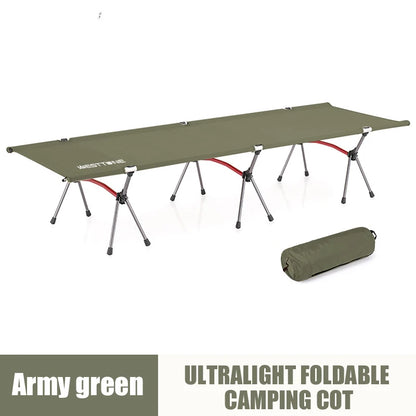 Ultralight Aluminum Alloy Sleeping Cot for Outdoor