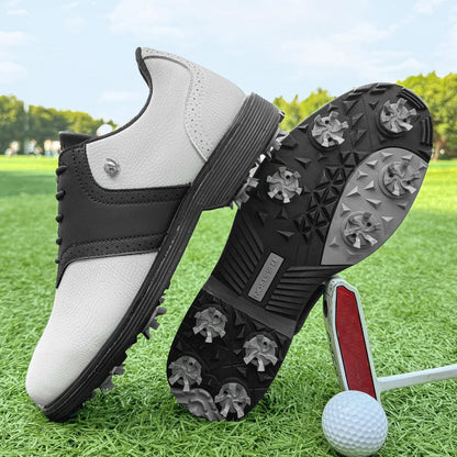 Golf Spiked Sneakers Walking Footwears for Golfers