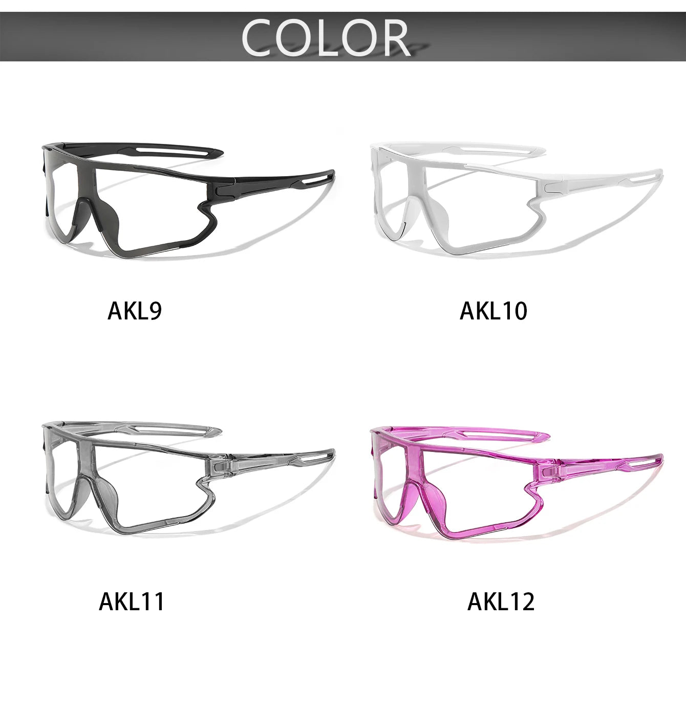 Men Women Sports Big Frame Windproof Goggles