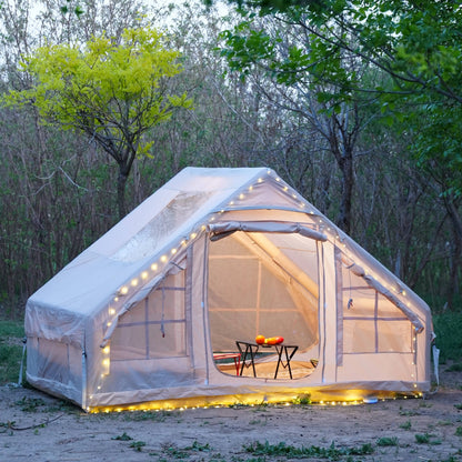 8 Person Inflatable Adult Luxury Camping, Stove Plug,