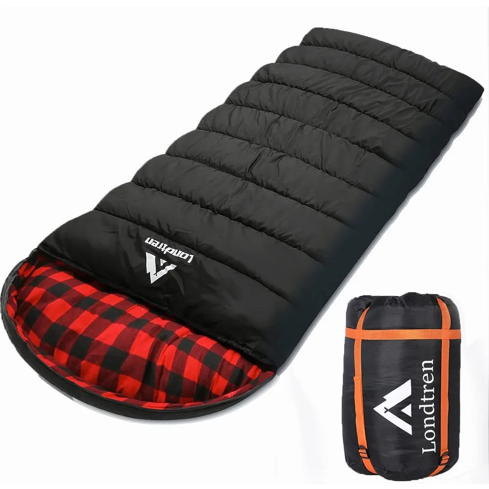 Large XXL, 0 Degree Sleeping Bags for Adults