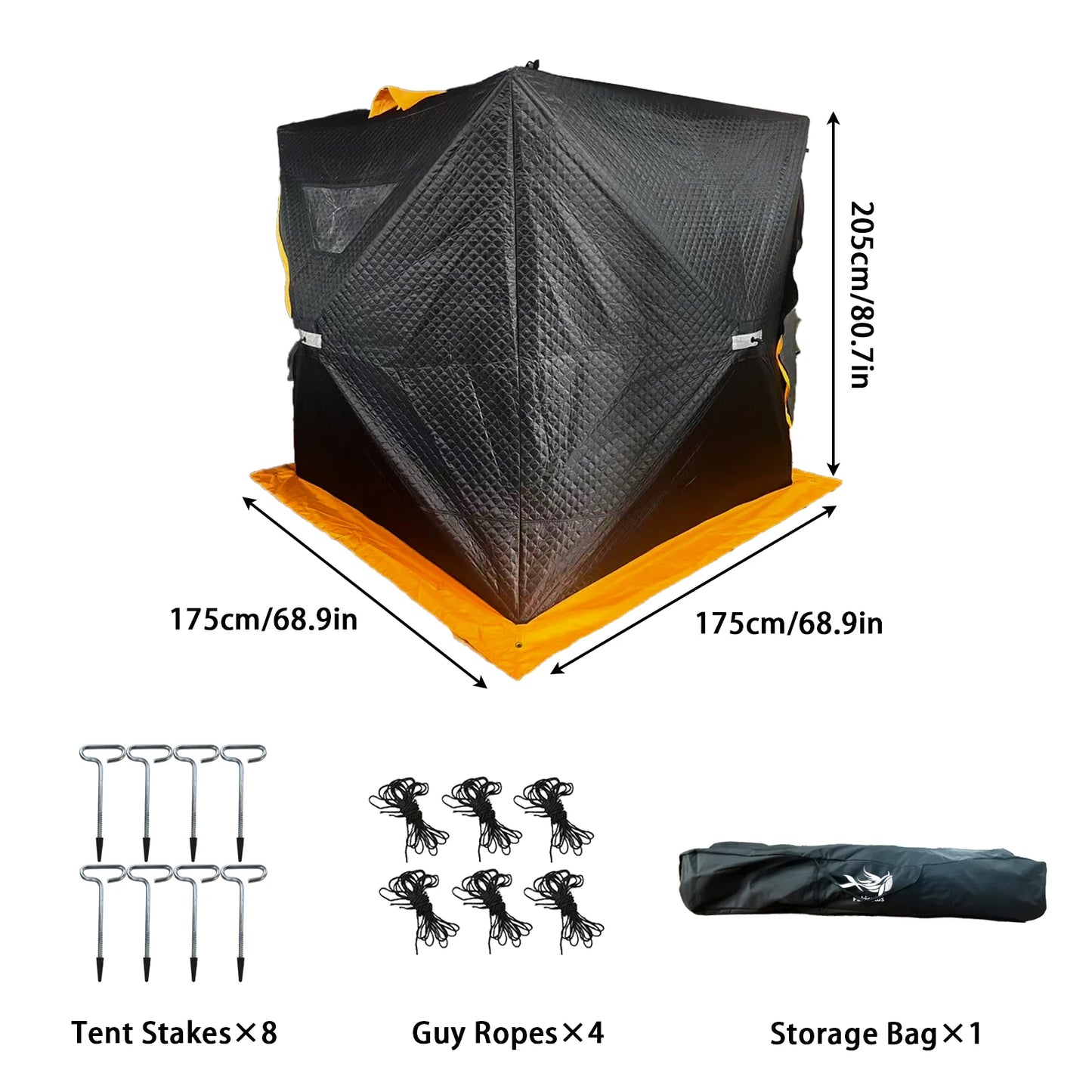 Portable Windproof Outdoor Ice Fishing Shelter