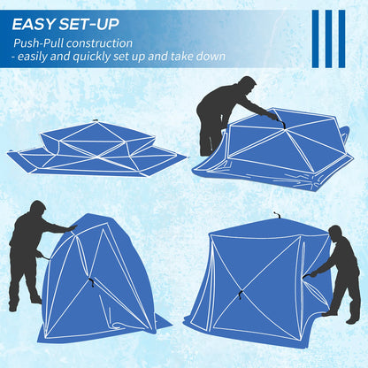 Portable Windproof Outdoor Ice Fishing Shelter
