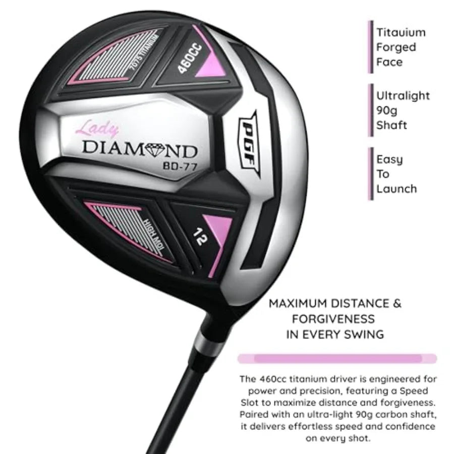 Complete Golf Club Package Set for Men Women