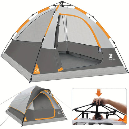 4 Person Instant Easy Set Up Camping Tent