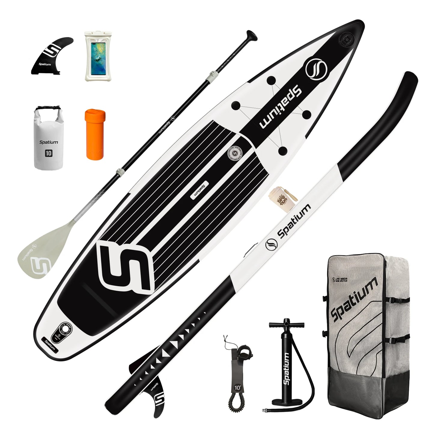 Inflatable Touring Paddle Non-Slip Surf Water Board