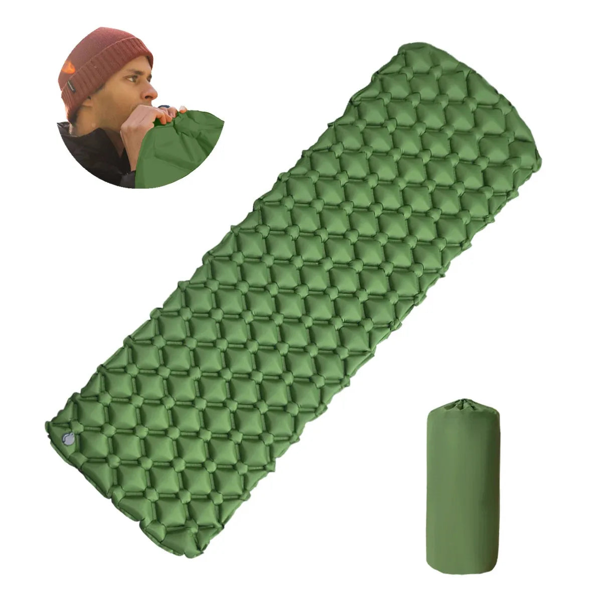 Inflatable Folding Sleeping Beach floating Pad
