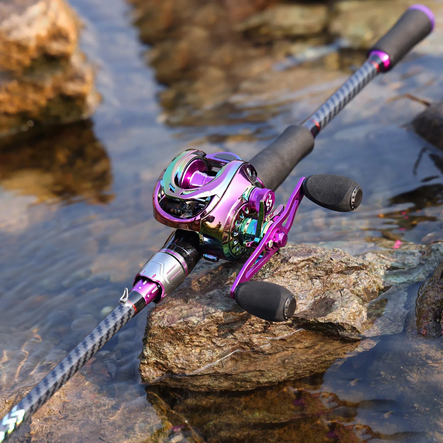 Fast Action Carbon Fiber Telescopic Fishing Rod