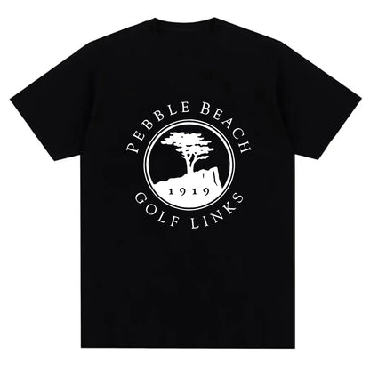 Pebble Beach Golf Heavyweight Men's T-Shirt