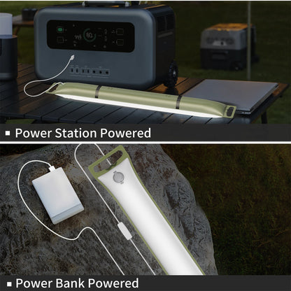 Waterproof Portable Solar Camping Lantern 2000mAh