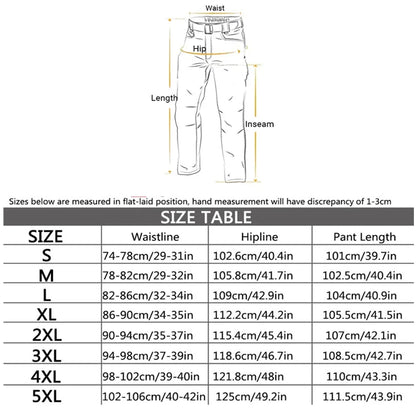 Outdoor Winter Waterproof Cargo Pants