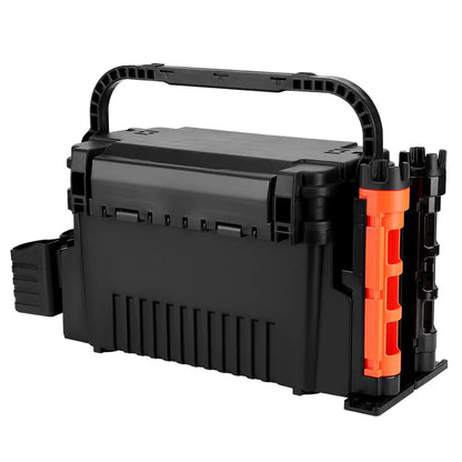 2-  tier Multi-function Portable Fishing Tackle Box