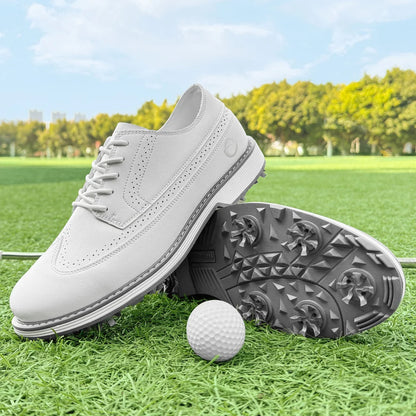 New Men Spiked Walking Golf Shoes Size 7-14