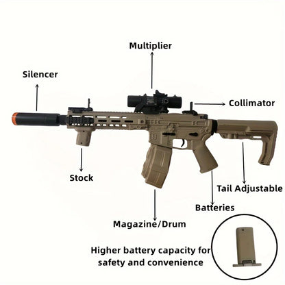 Electric Rechargeable Ball Blaster 









Electric Rechargeable ball Blaster toy Gun  ,