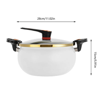 8L Micro Pressure Cooker Multi-Function Cooking Pot