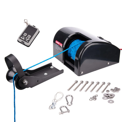 Electric Anchor Winch Saltwater Pontoon Boat Anchor