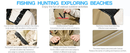 Waterproof Youth Chest Waders for Kids