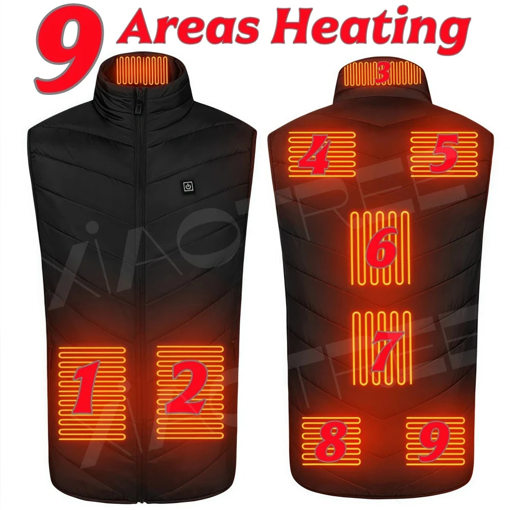 Heated Winter Womens /Men Electric Coats and Vests