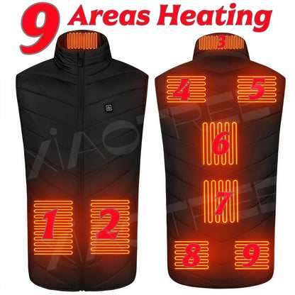 Heated Winter Womens /Men Electric Coats and Vests