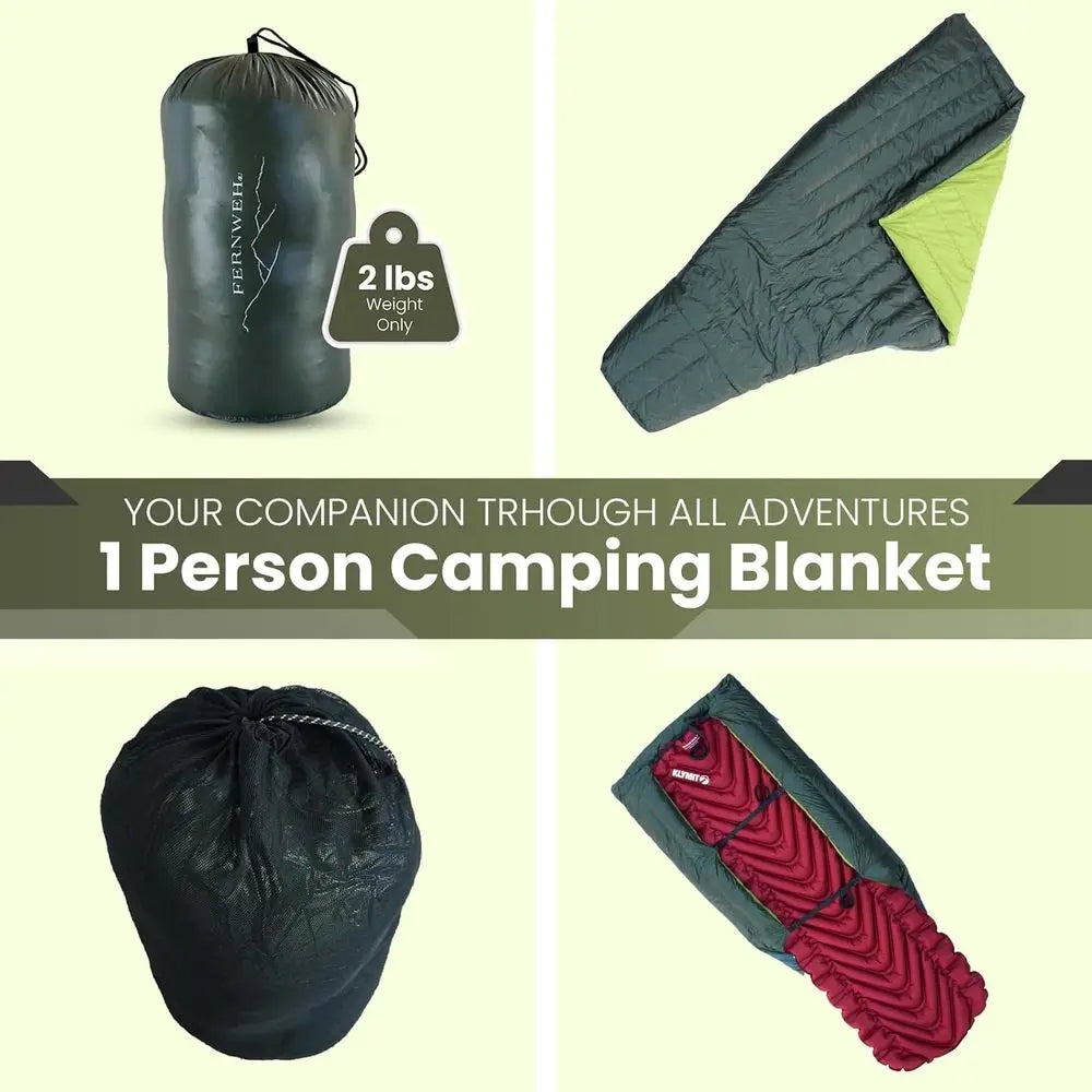 Ultralight Backpacking  Down  Camping Blanket