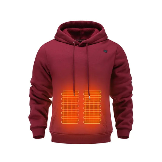 Intelligent Heating Hoodie Sweatshirt USB