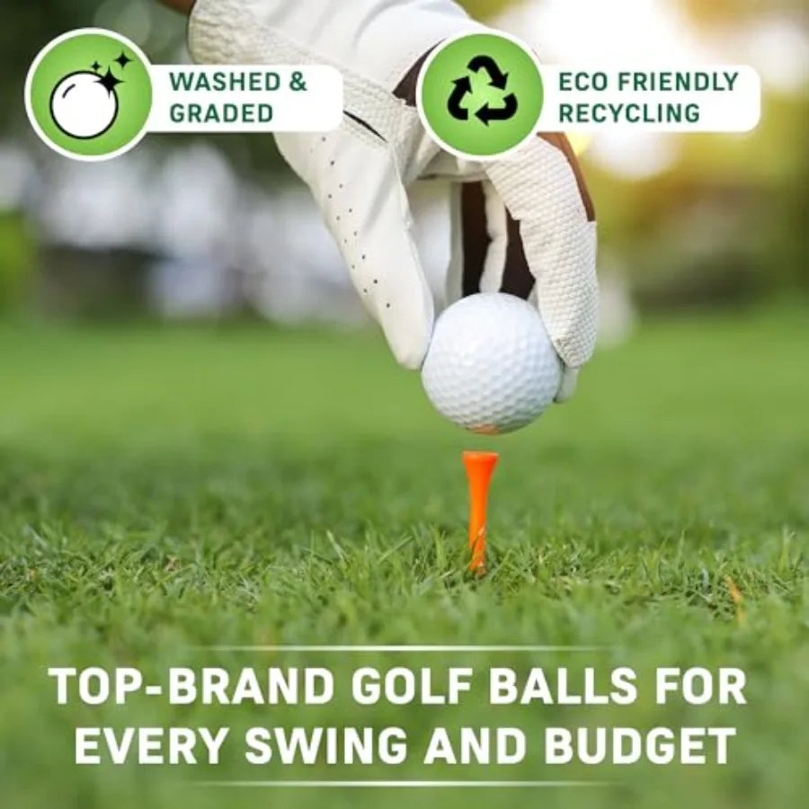 AAA Good Recycled Used Golf Balls for Practice