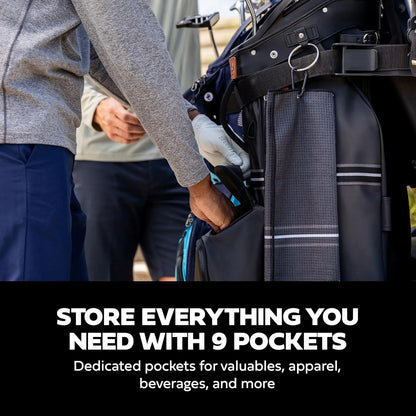 Cart & walking Lightweight 14-Way 9 pocket Bag