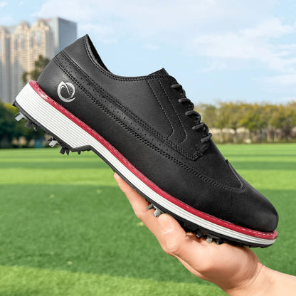 New Men Spiked Walking Golf Shoes Size 7-14