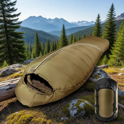 Cold Weather Lightweight Mummy Sleeping Bag