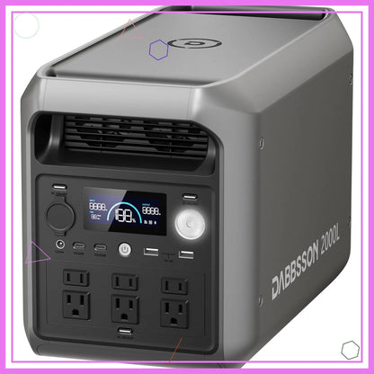 2048Wh Portable Power Station,