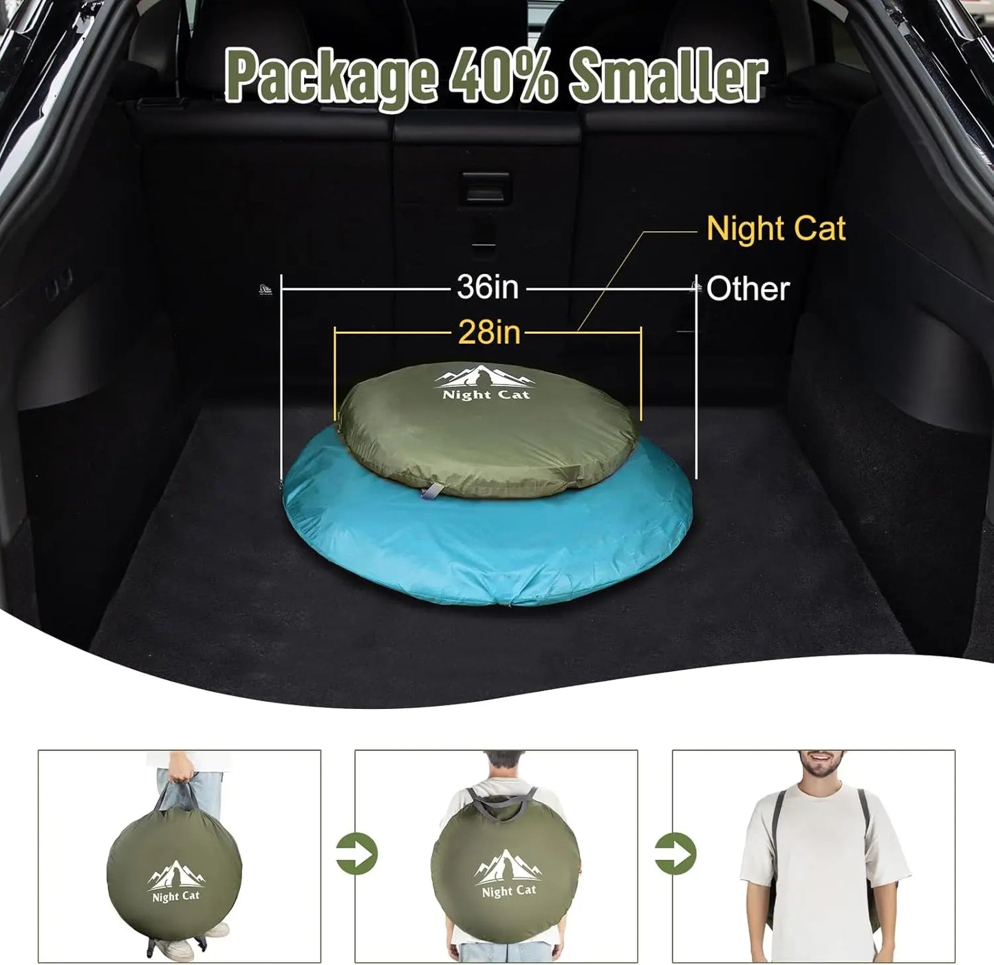 2-Person Waterproof Pop-Up Camping Tent